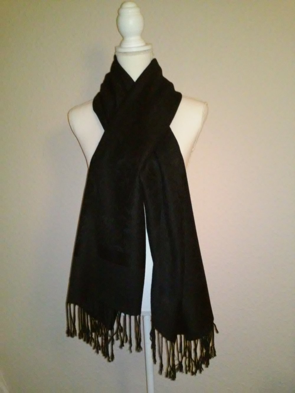 5x Schultertuch Schal Scarf Stola - Fransen -Geschenktipp