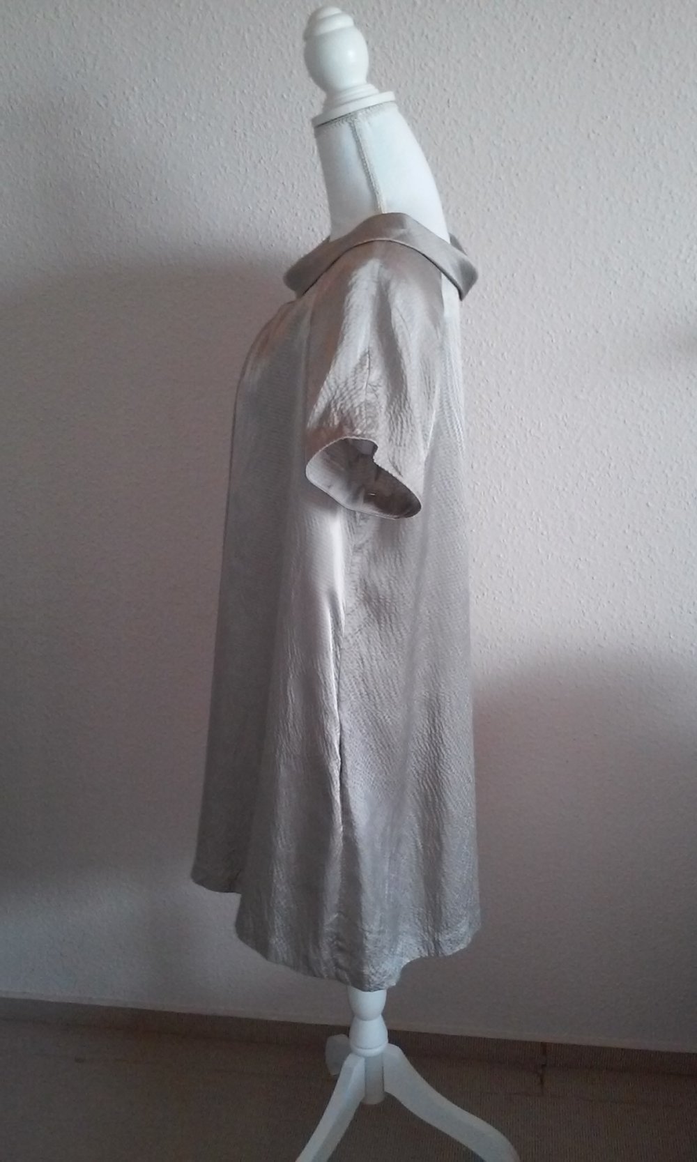 Paul & Joe Sister Swing- Cocktail- Party- Kleid Blusenkleid Casual Kleid mit Pocket in Taupe