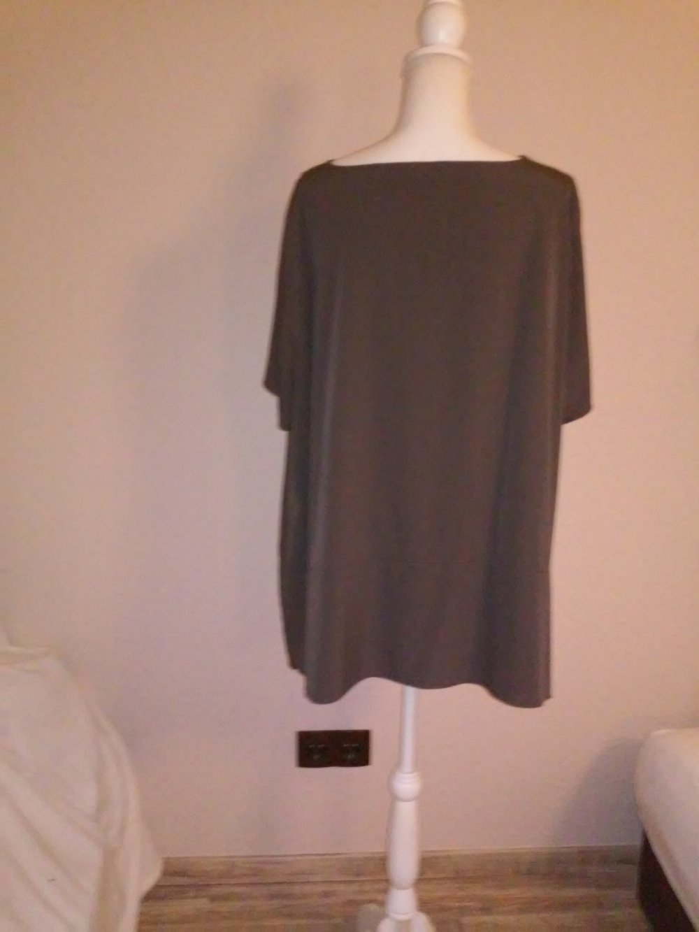 Neu! TRIANGLE Tunika Bluse Kurzarm