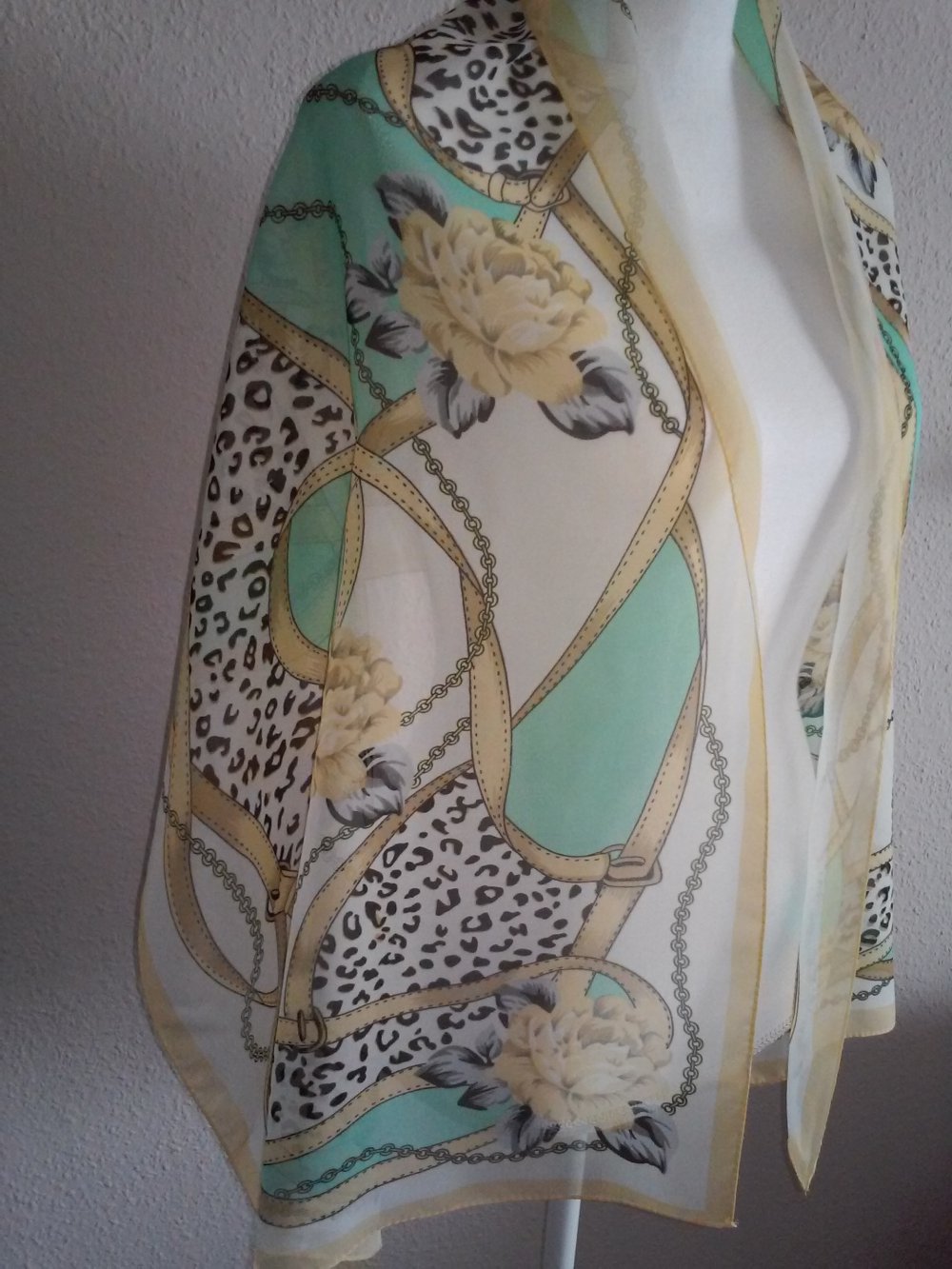 Schal Tuch Schaltuch Halstuch Farbakzent