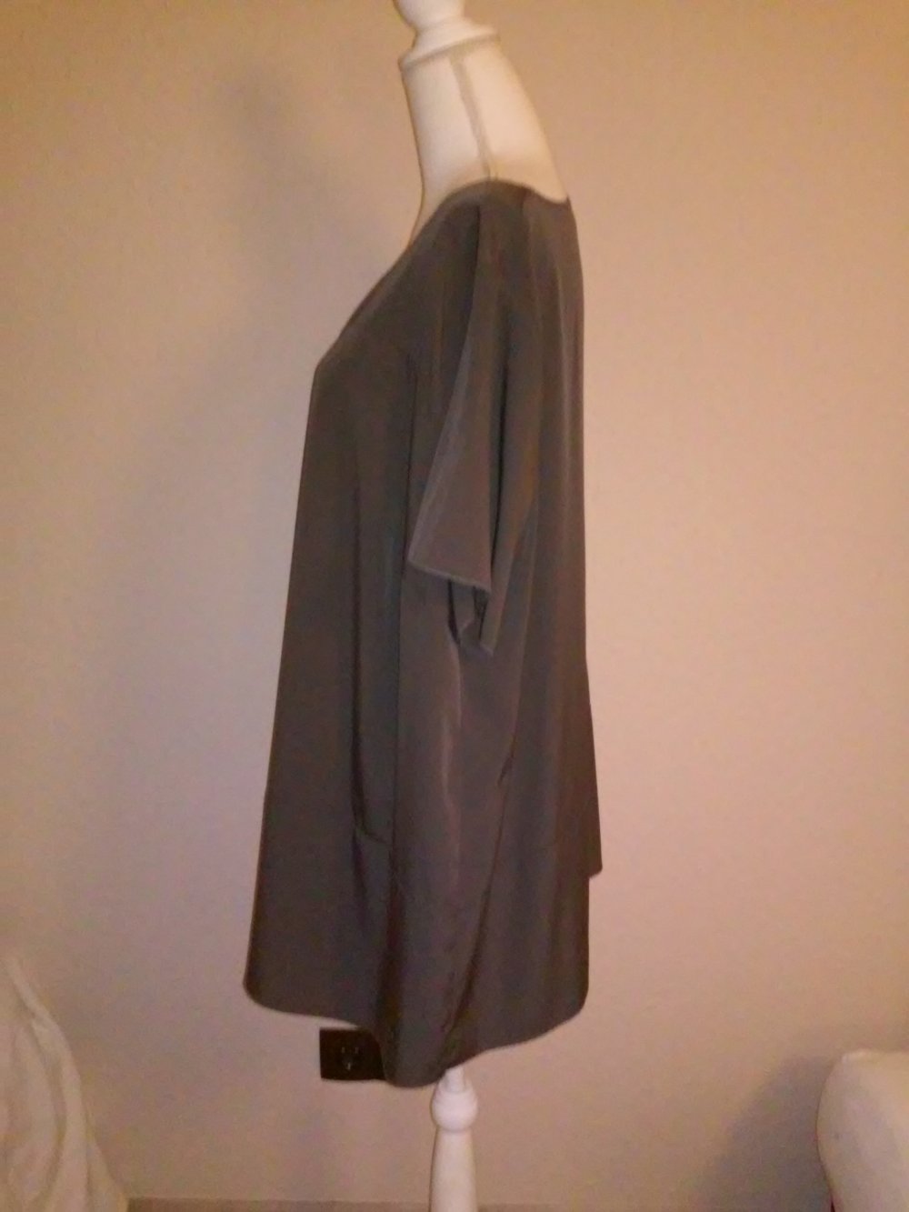 Neu! TRIANGLE Tunika Bluse Kurzarm