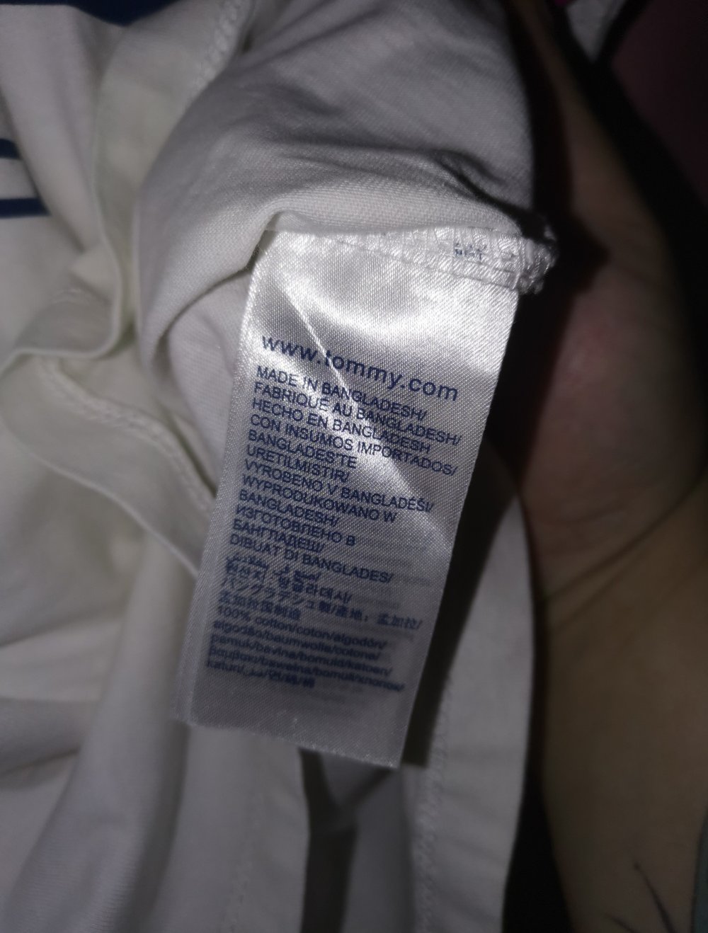 Tommy Jeans Regenbogen Shirt