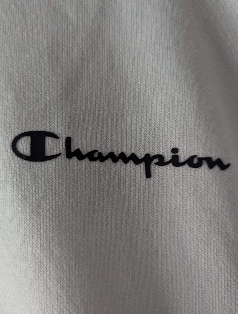 kapuzenpullover weiß Champion Damen XS