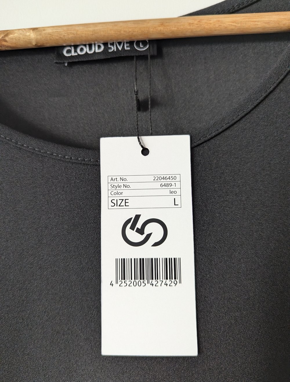 Sommerkleid Leopardenmuster Cloud 5ive Größe L