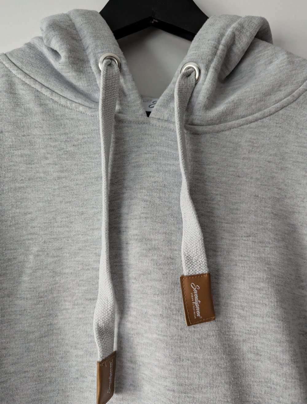 kapuzenpullover grau Damen seventyseven XL