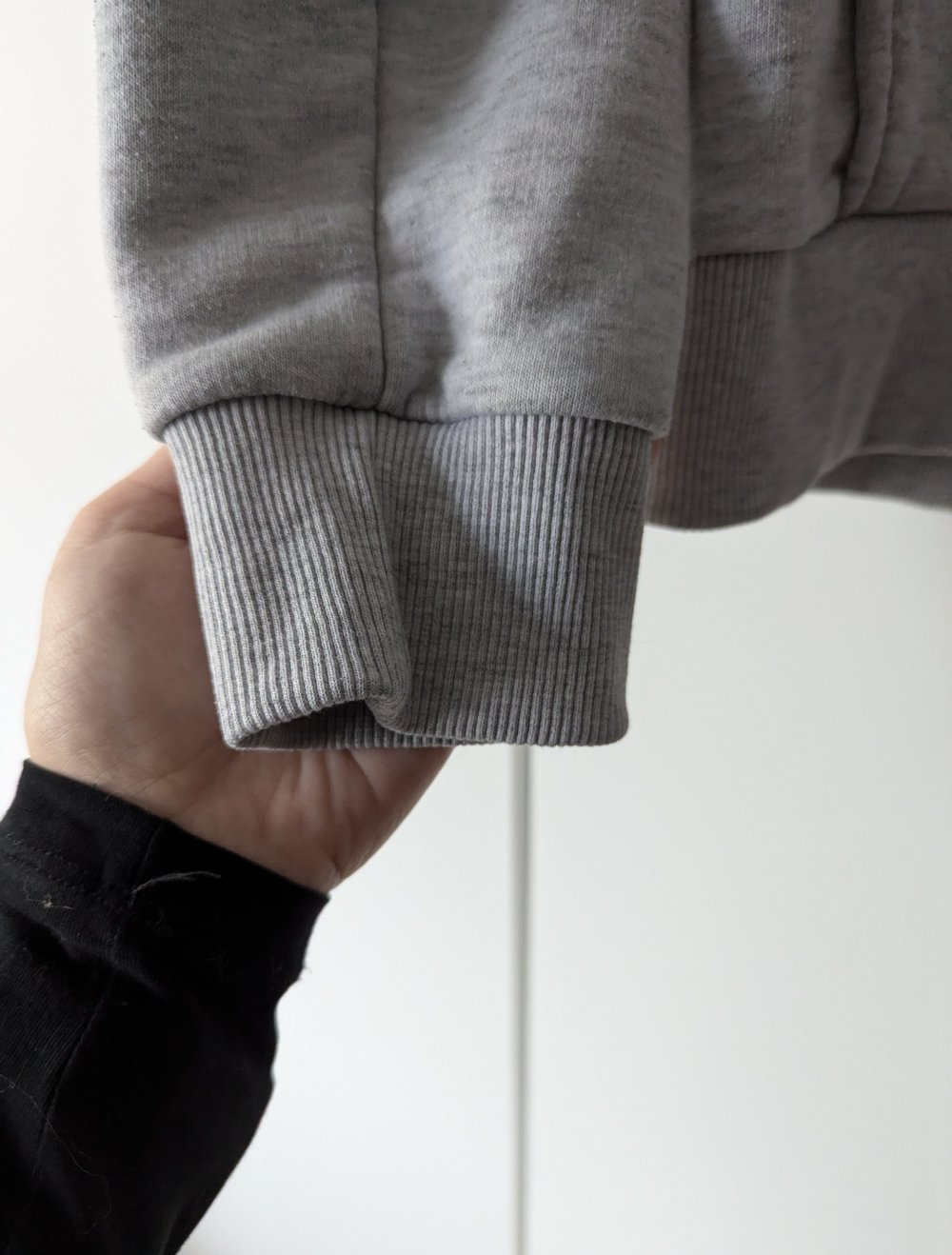 kapuzenpullover grau Damen seventyseven XL