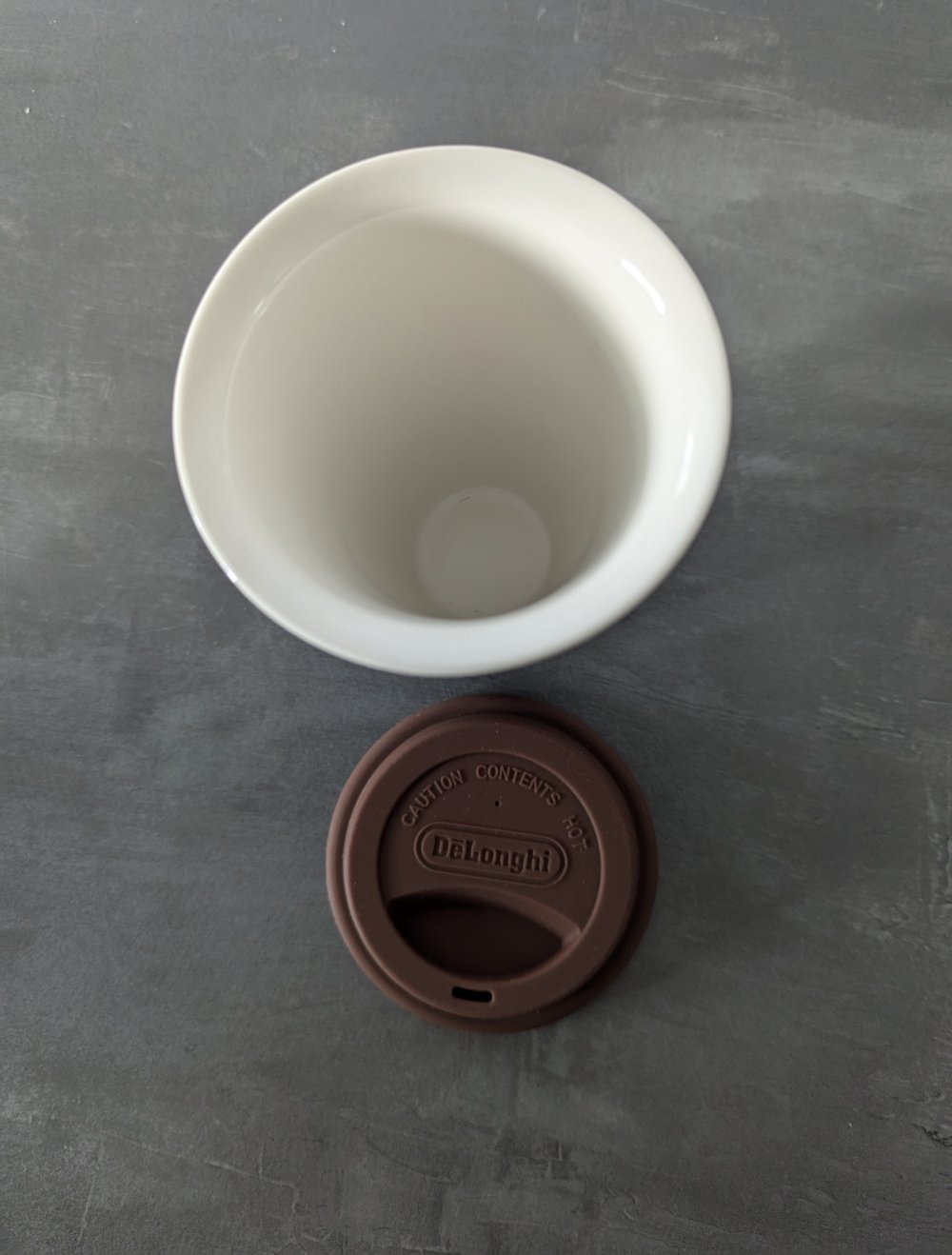 Keramikbecher Kaffee DeLonghi OVP