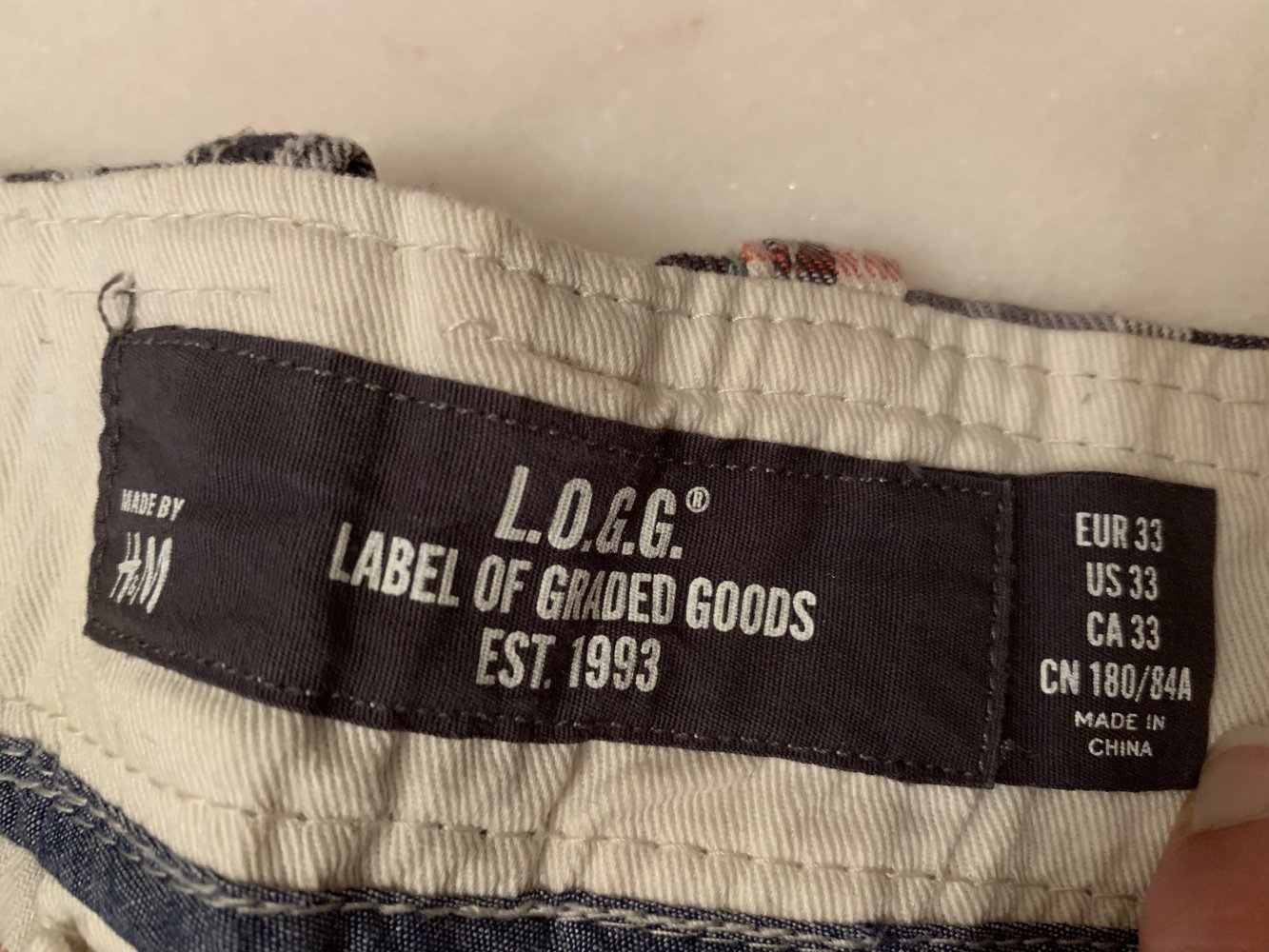 karierte Shorts, H&M, M