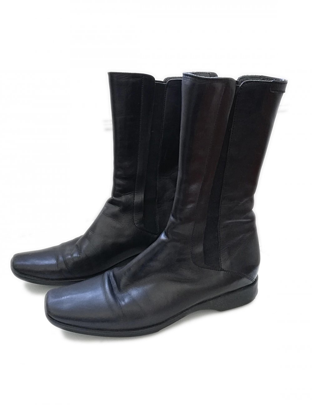 Jill Sander Boots Echtleder Gr. 35 1/2