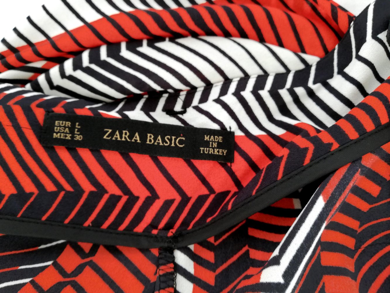 Zara Palazzo Paperbag Hose