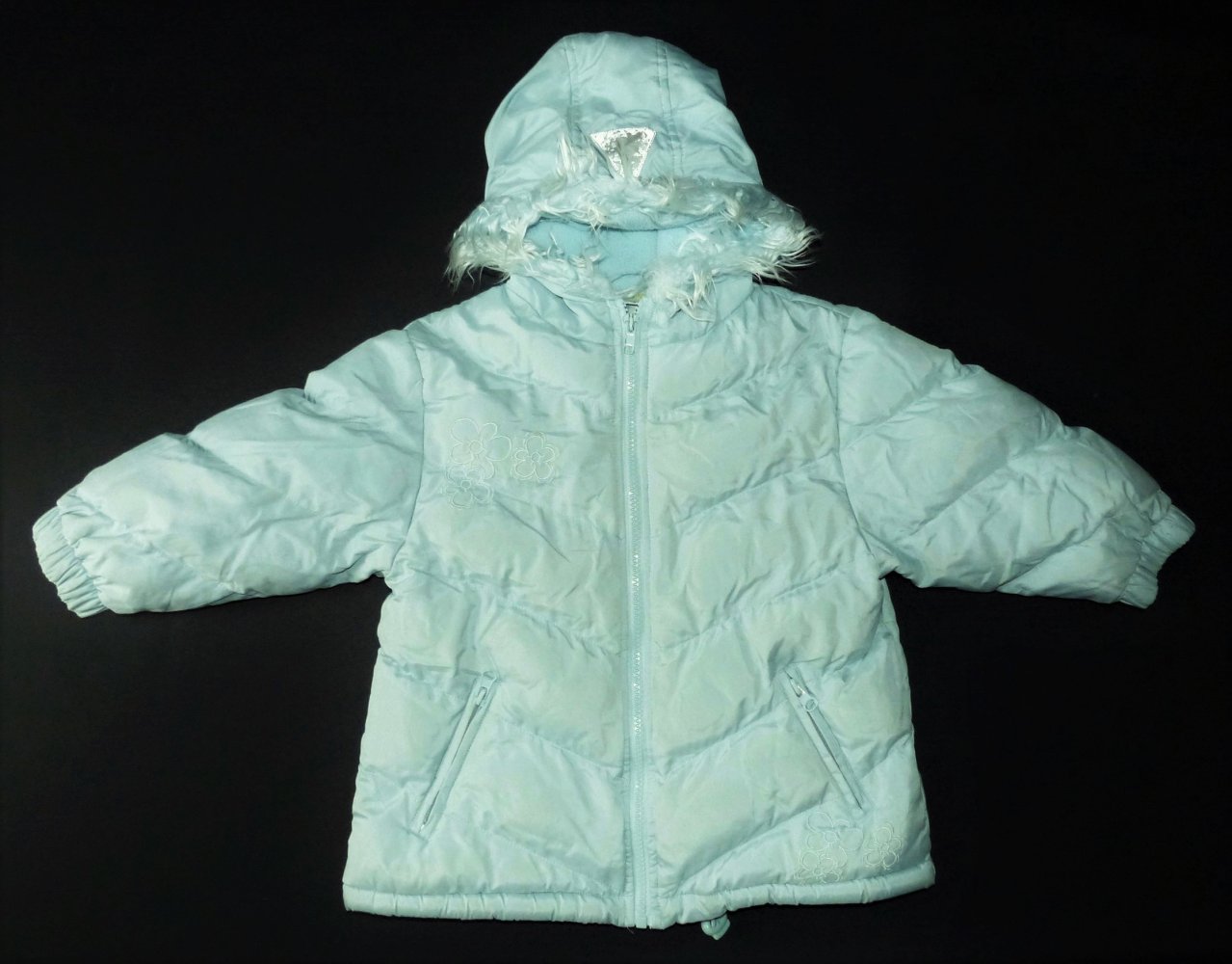 Mädchen Jacke Kiki & Koko Gr. 98 dicke Steppjacke Winterjacke Daunenjacke