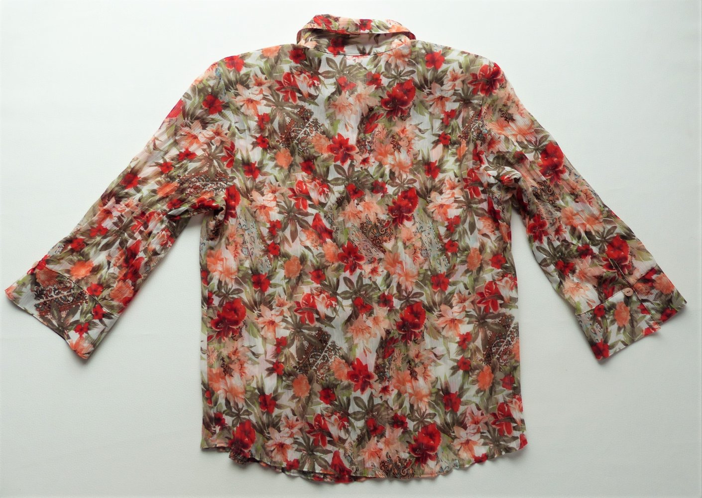 Damen Bekleidungs-Set Kombination Gerry Weber Gr. 38 Rock Bluse Kostüm Sommerset Blumenset wie neuwertig