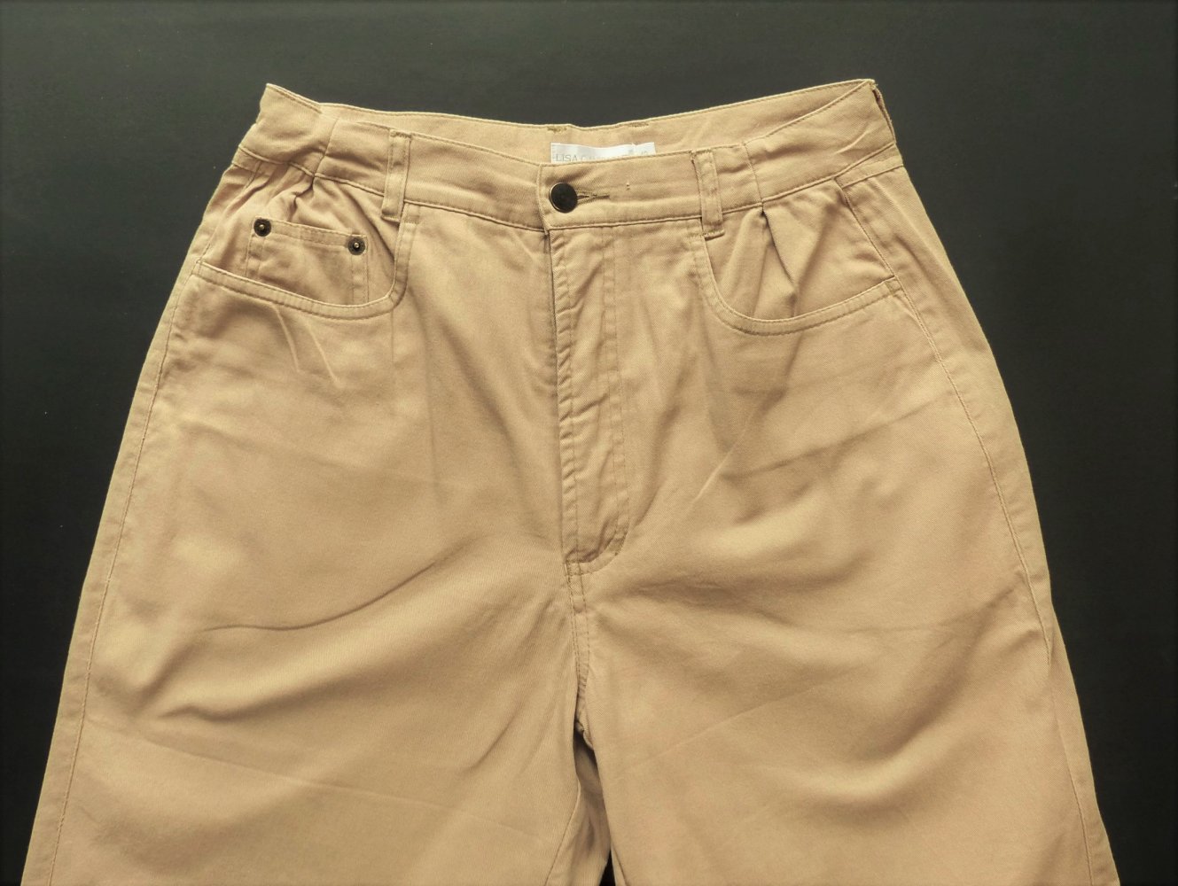 Damen Jeans Hose Jeanshose von Lisa Champione Gr. 40 / M / W30 beige sehr guter Zustand