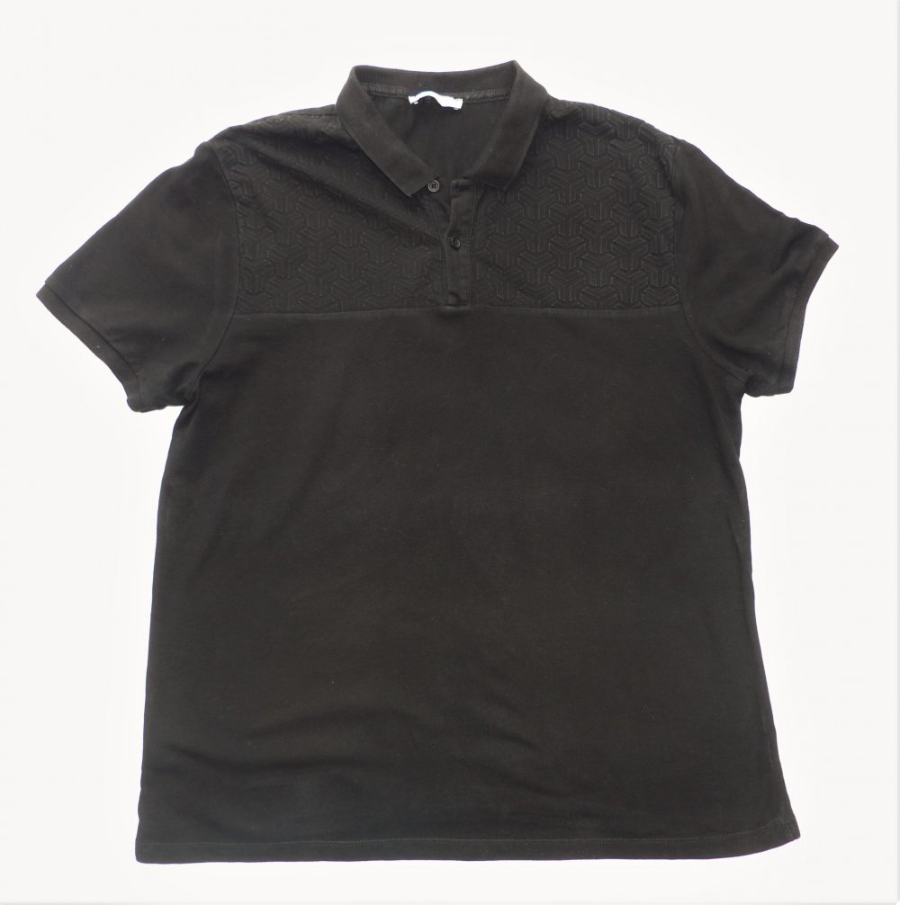 Herren Polo Poloshirt LCW Vision Gr. XXL / 2XL Shirt T-Shirt schwarz Slim Fit