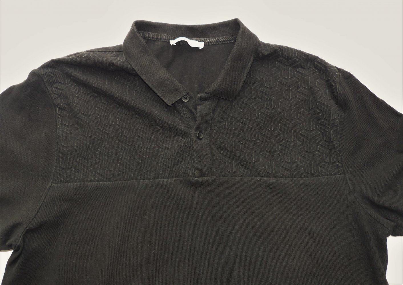 Herren Polo Poloshirt LCW Vision Gr. XXL / 2XL Shirt T-Shirt schwarz Slim Fit