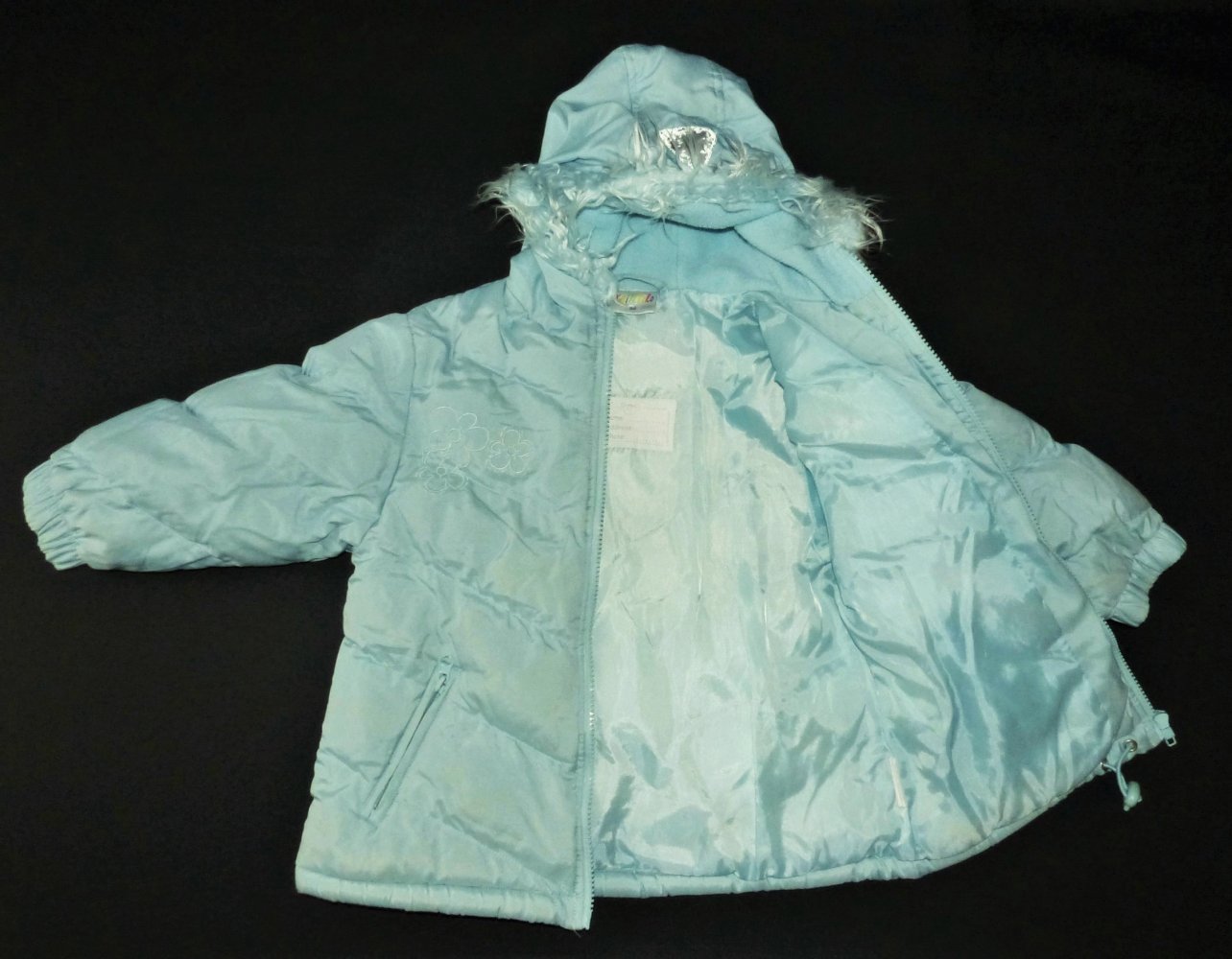 Mädchen Jacke Kiki & Koko Gr. 98 dicke Steppjacke Winterjacke Daunenjacke