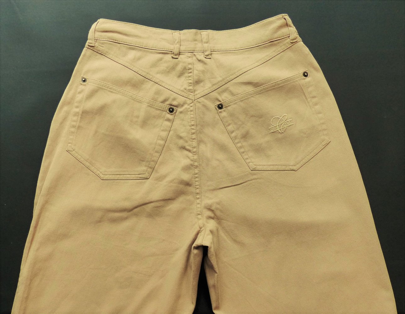 Damen Jeans Hose Jeanshose von Lisa Champione Gr. 40 / M / W30 beige sehr guter Zustand