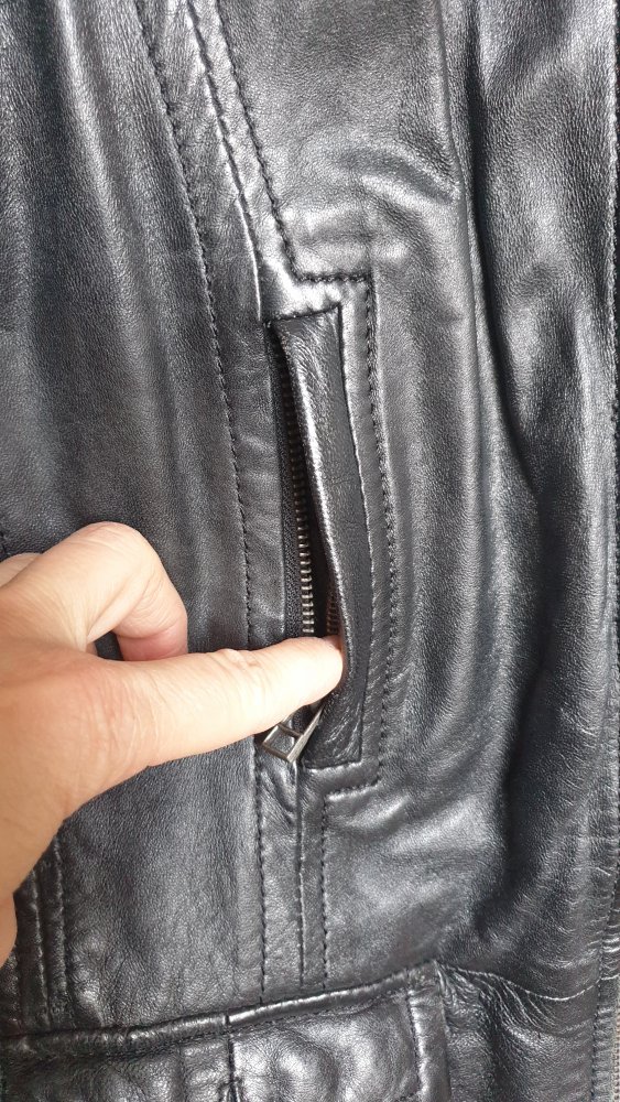 Hi Buxter Damen Lederjacke, Gr 38