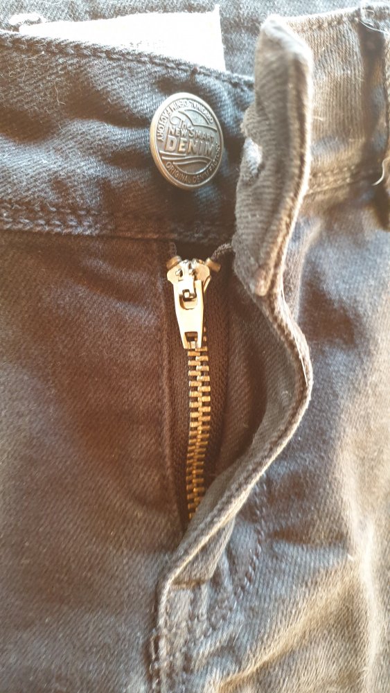 schwarze Jeansshorts Gr S