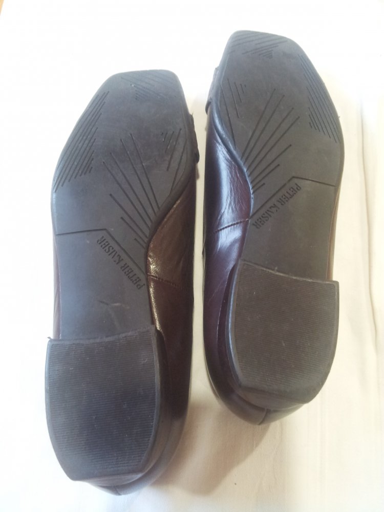 Braune Slipper, Ballerinas, Pumps, Peter Kaiser, Gr.37 Gr.37,5 Echtes Leder