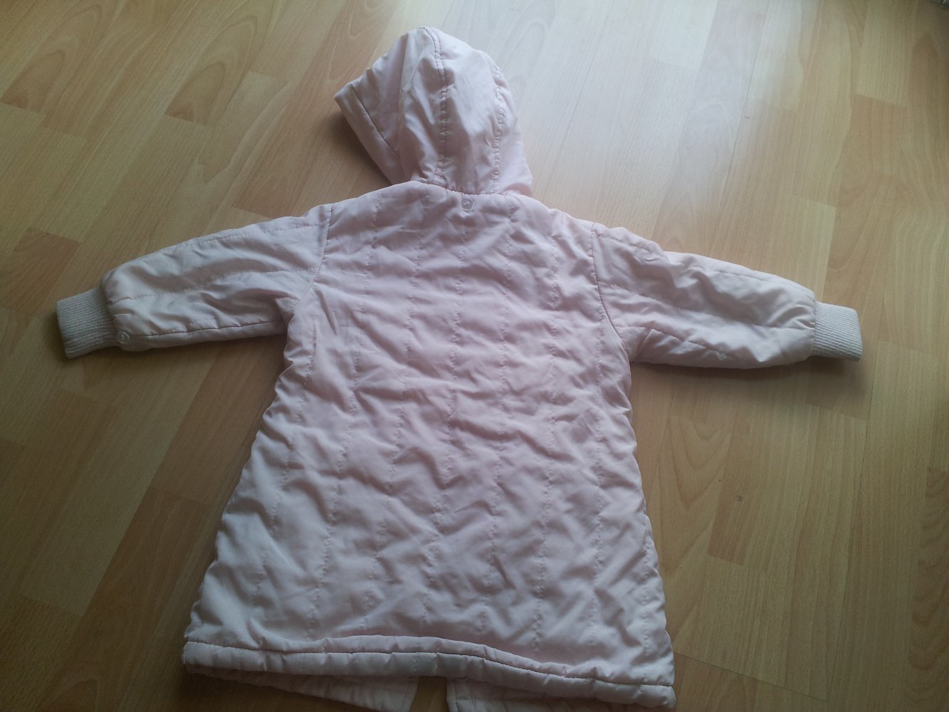 Winterjacke rose rosa mit Kapuze Gr.98 Bob der Bär 