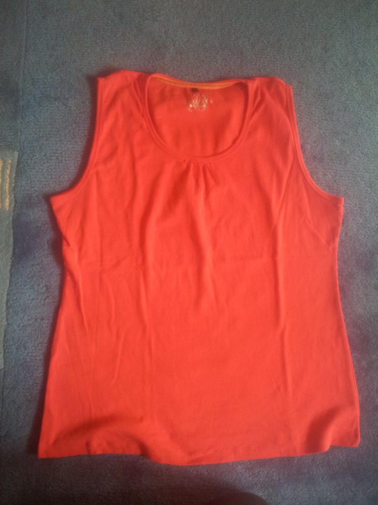 Top koralle rot Bexleys woman Gr. XL Baumwolle NEU