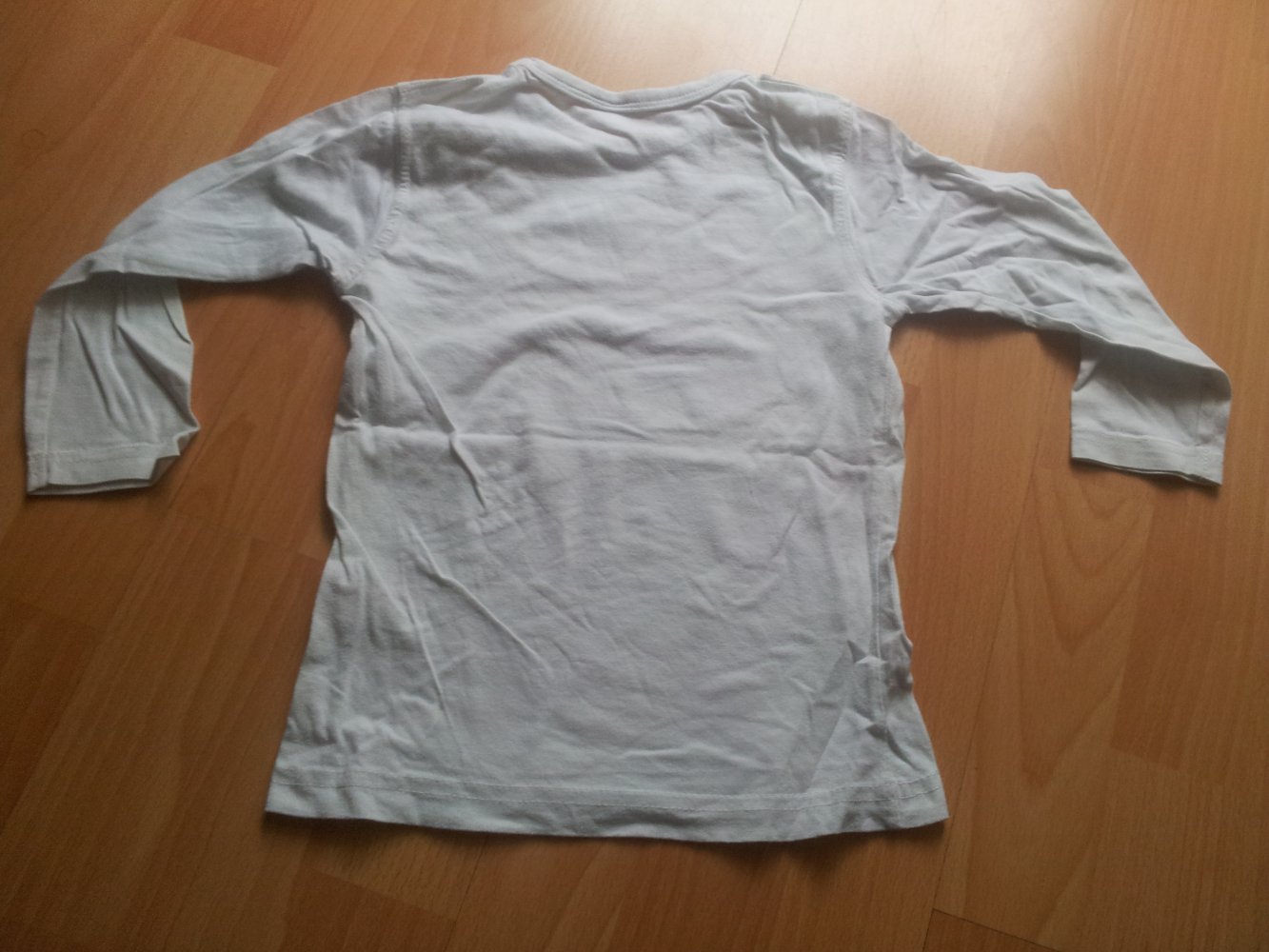 Pullover weiß Gr. 98/104 100% Baumwolle