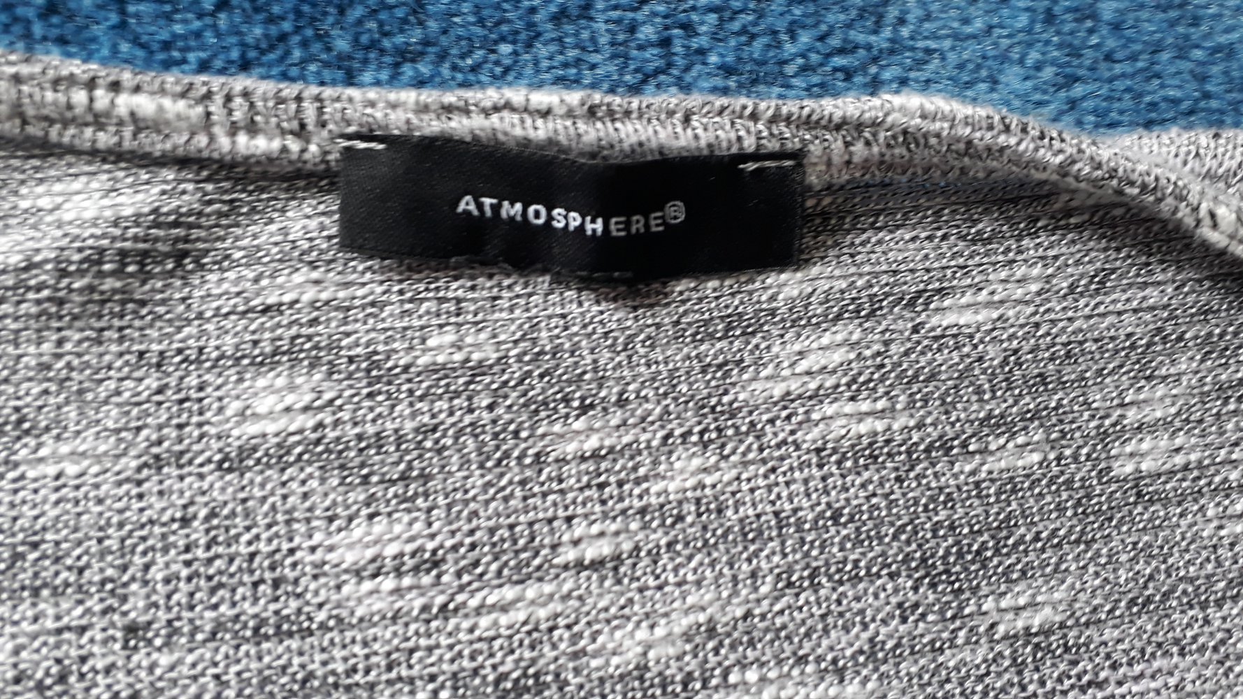  langer Cardigan grau Stretch One Size 