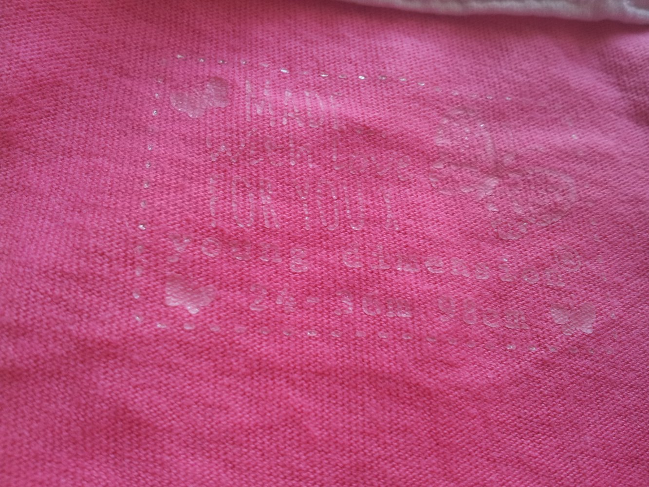 Pullover pink rosa Herz Mummy loves me Gr. 98