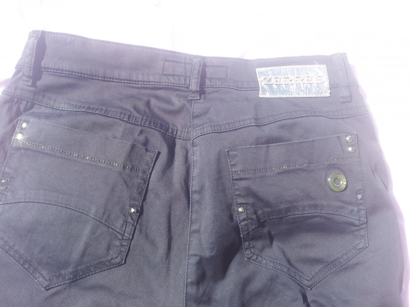 Hose 7/8 schwarz Zerres Stiefelhose Gr. 38