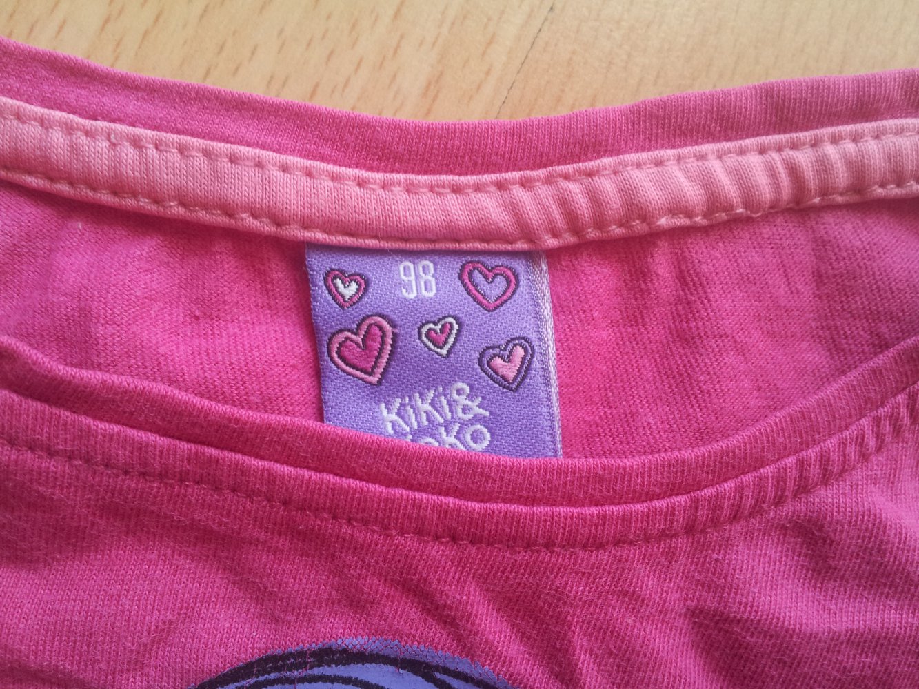 Pullover pink rosa lila Mädchen Strass Gr. 98