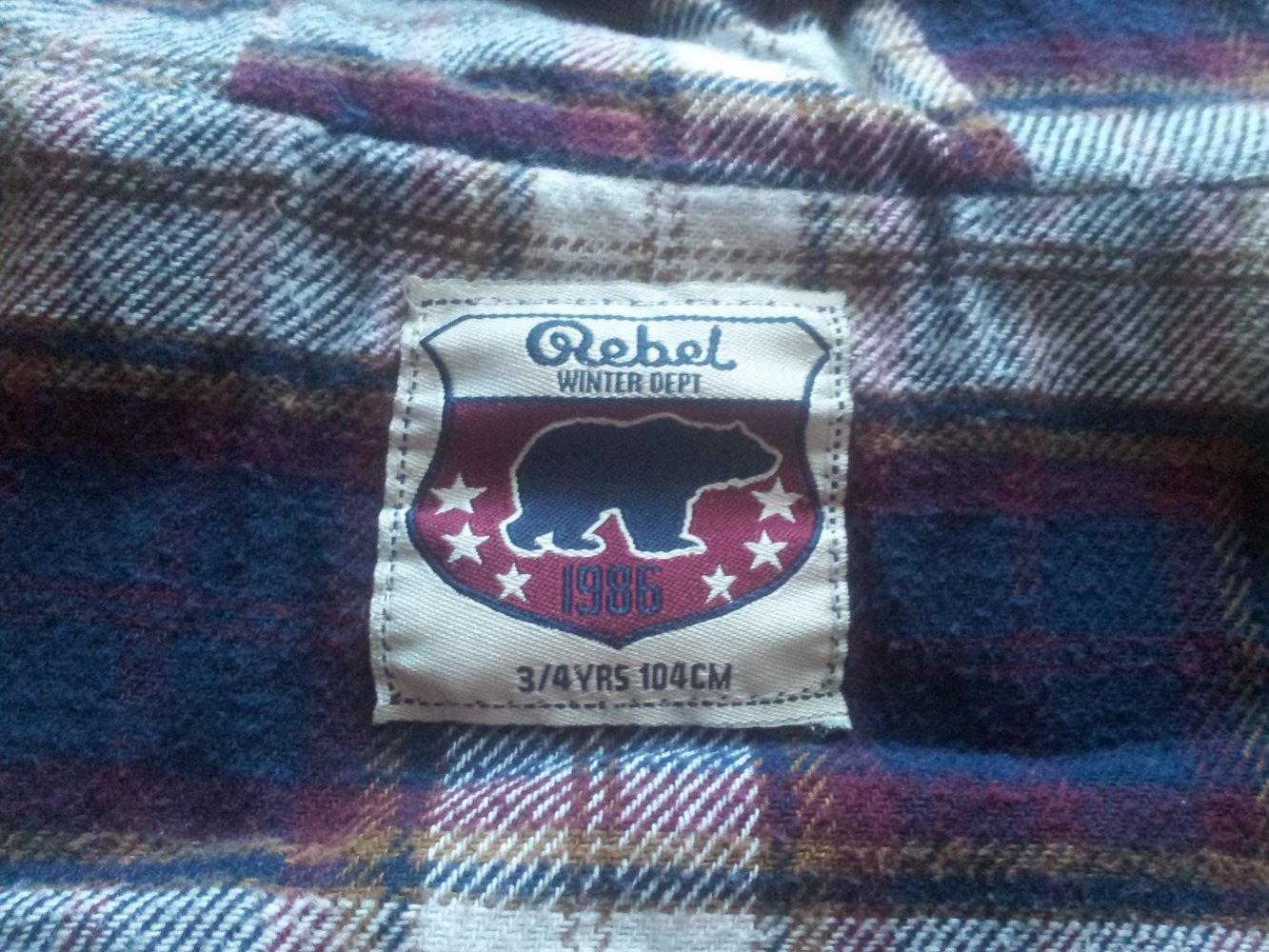 gefüttert Strickjacke grau  Zopfmuser Gr. 104 