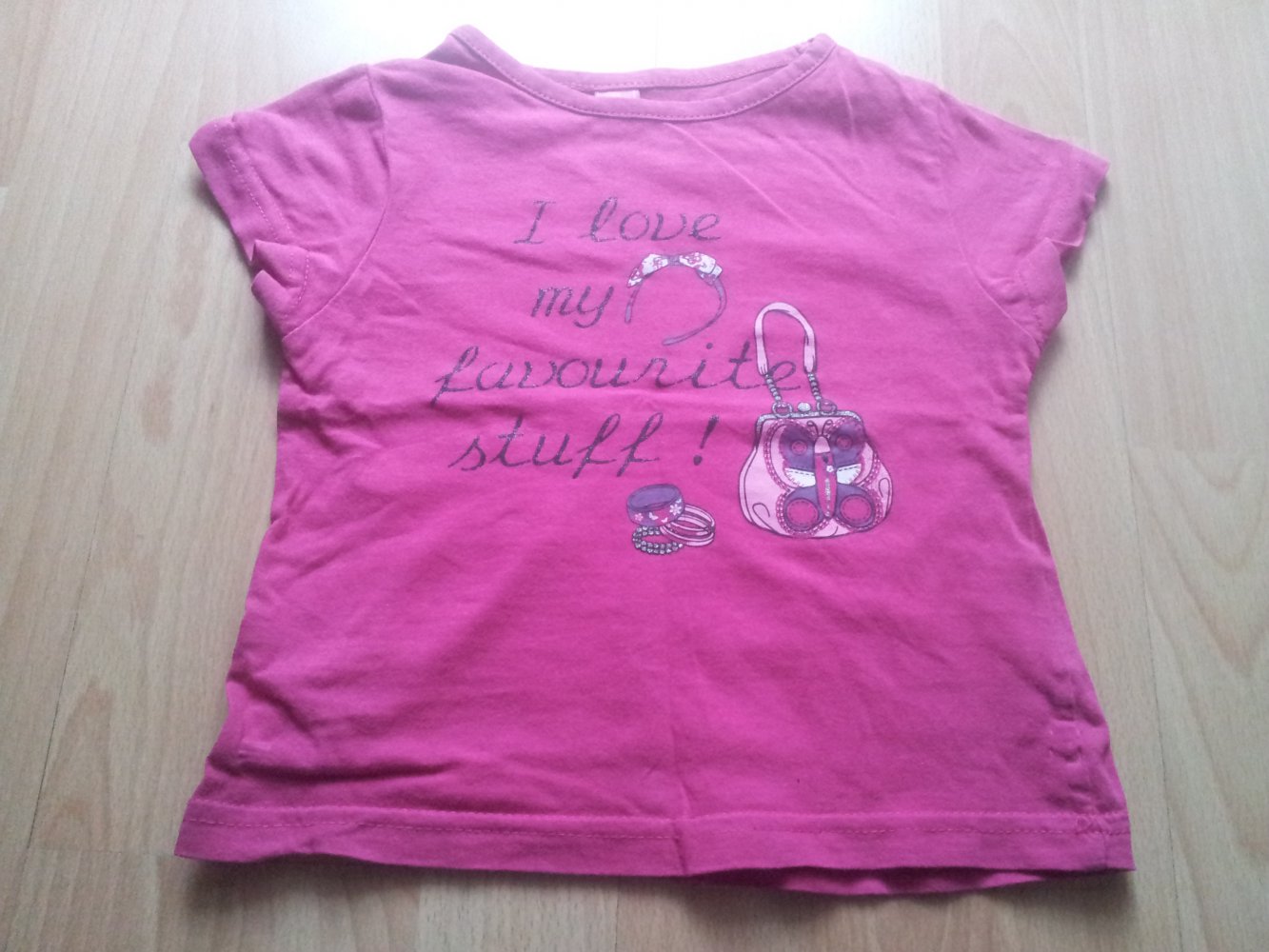  T-Shirt pink rosa Mode Gr. 98