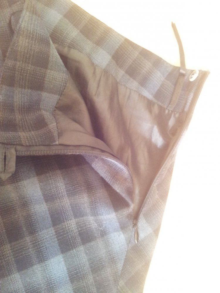 Rock Cool Water Gr. 46 schwarz grau kariert 