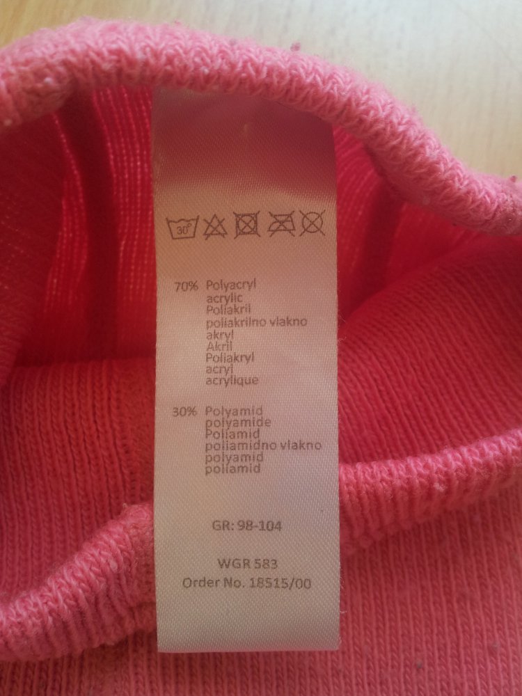 2x Strumpfhosen pink rosa Gr. 98/104 Zwillinge