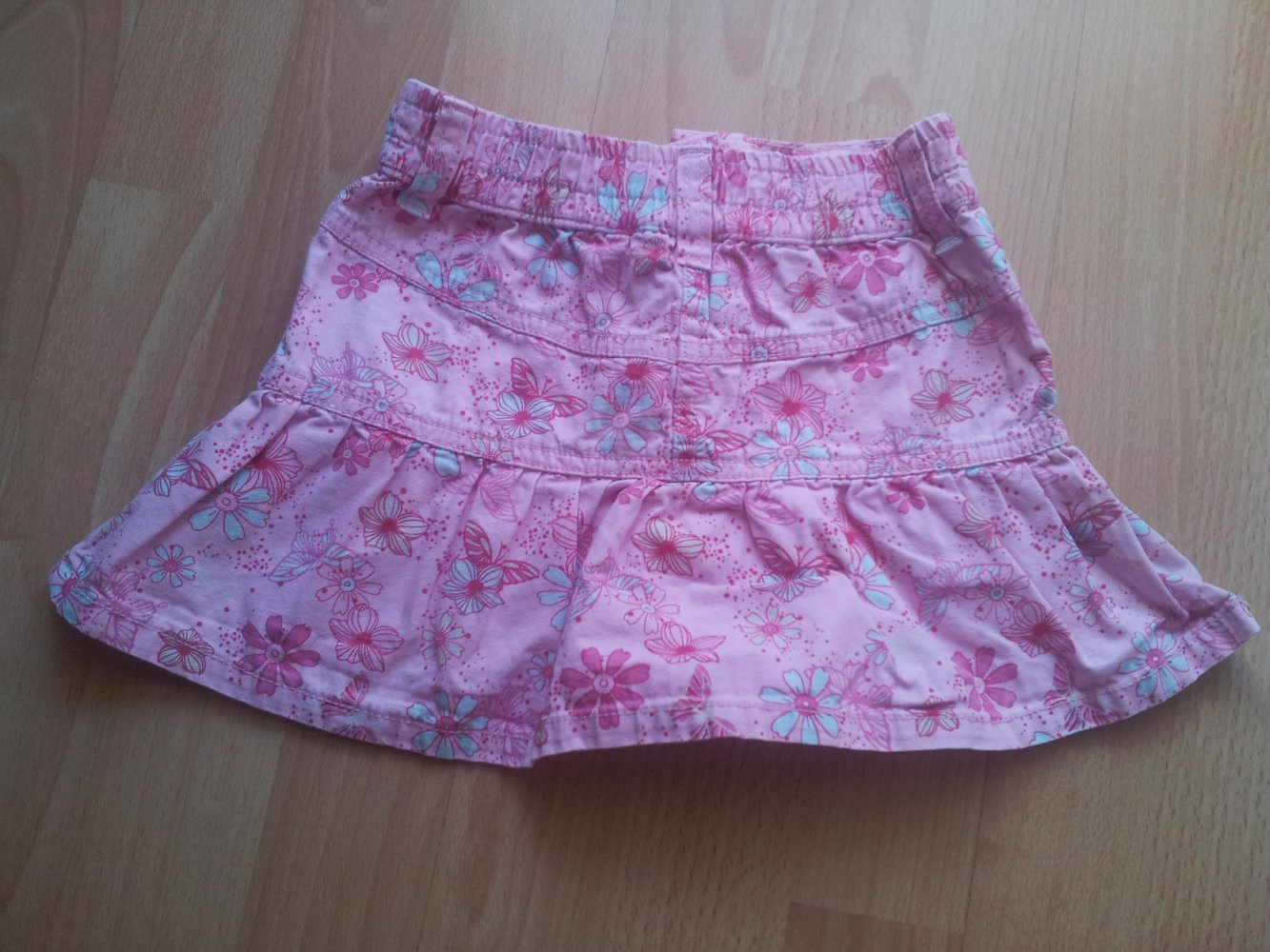  Rock pink rosa mint Schmetterlinge BlumenGr. 92