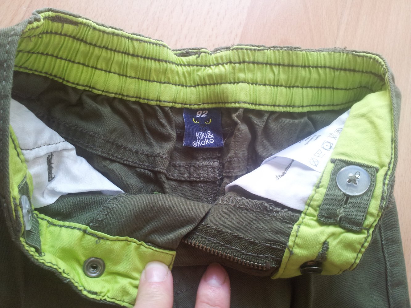  Hose khaki Gr. 92 NEU