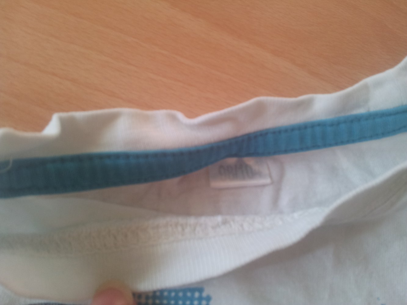 Pullover weiß türkis Future Space City Gr. 98/104