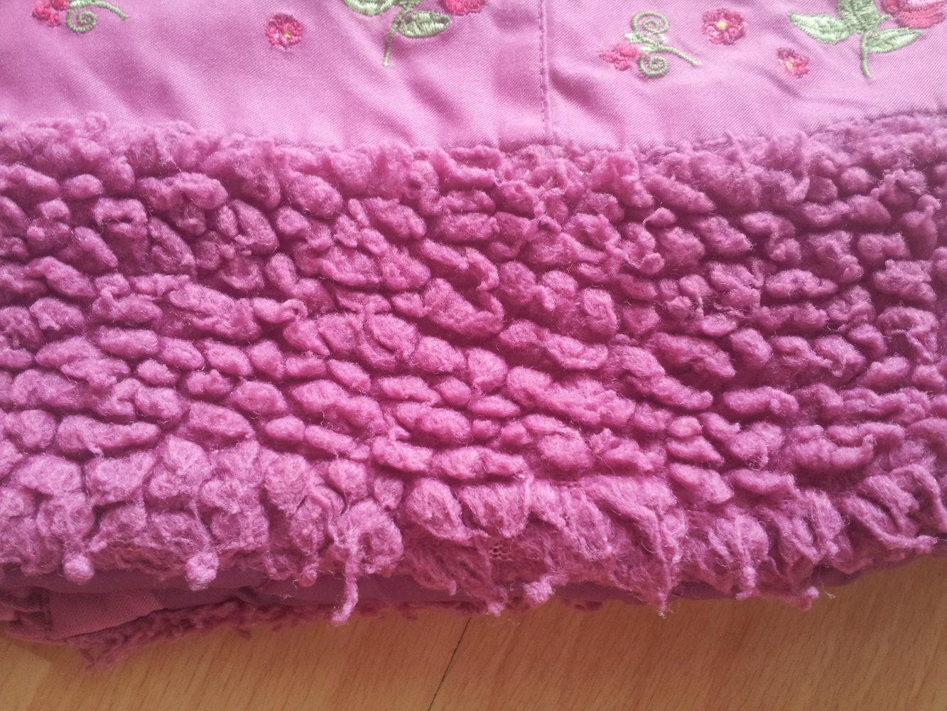 Winterjacke Mantel rosa pink magenta H&M Gr. 104