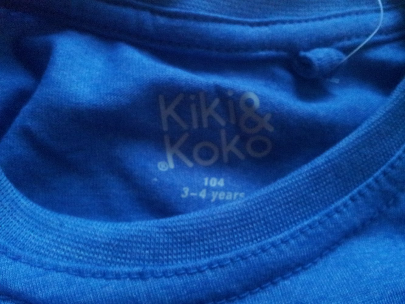 Pullover blau Gr. 104