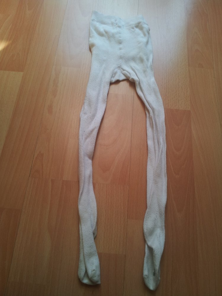  Strumpfhose weiß Gr. 98/104