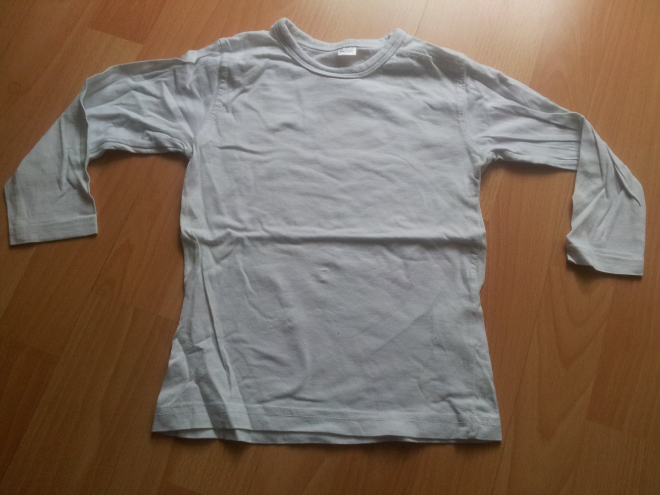 Pullover weiß Gr. 98/104 100% Baumwolle