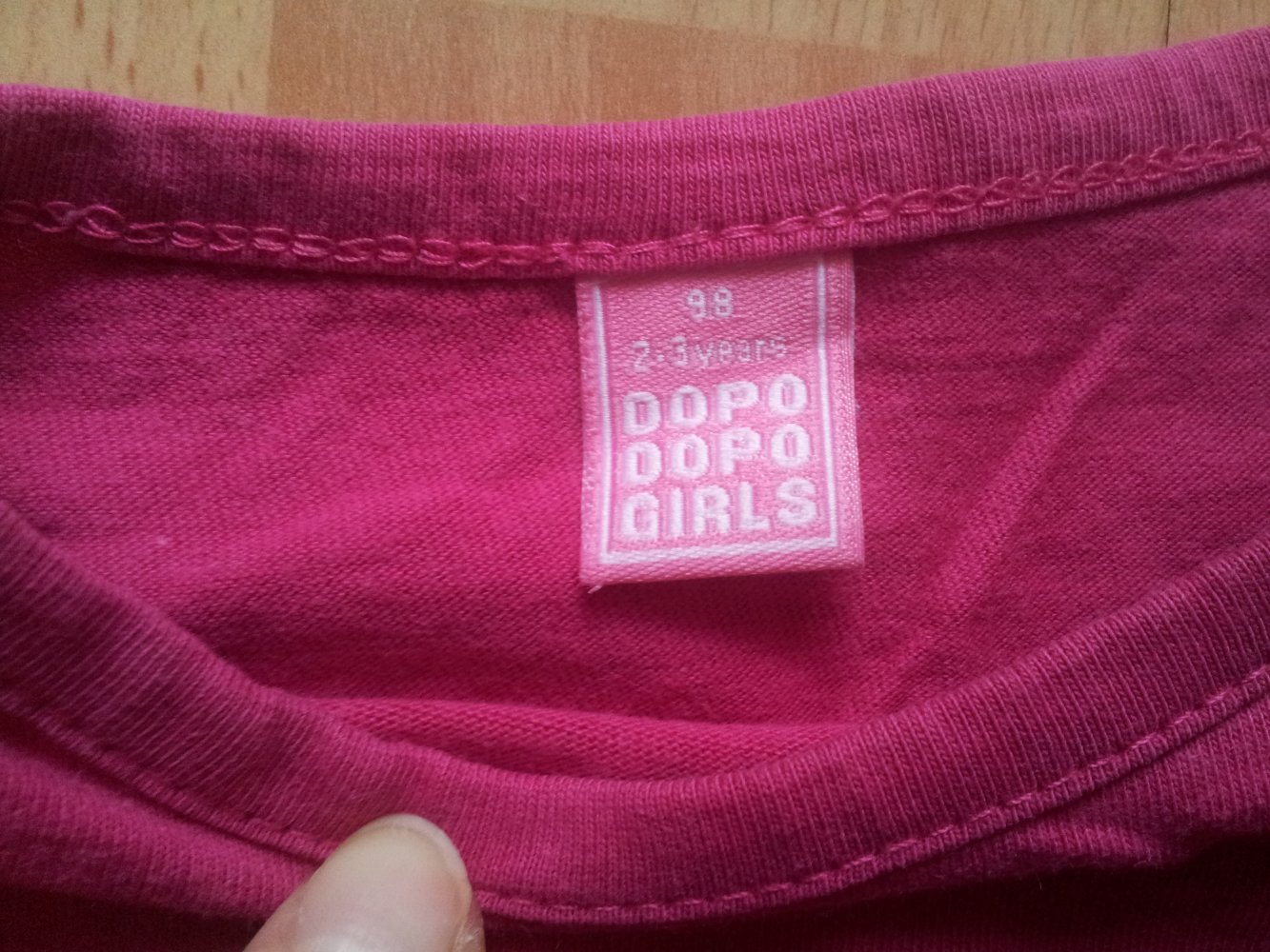  T-Shirt pink rosa Mode Gr. 98