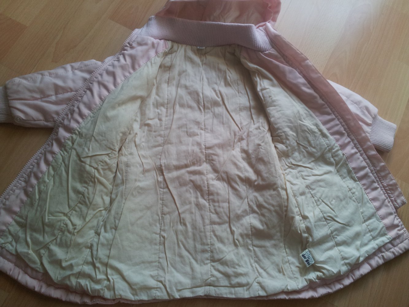 Winterjacke rose rosa mit Kapuze Gr.98 Bob der Bär 