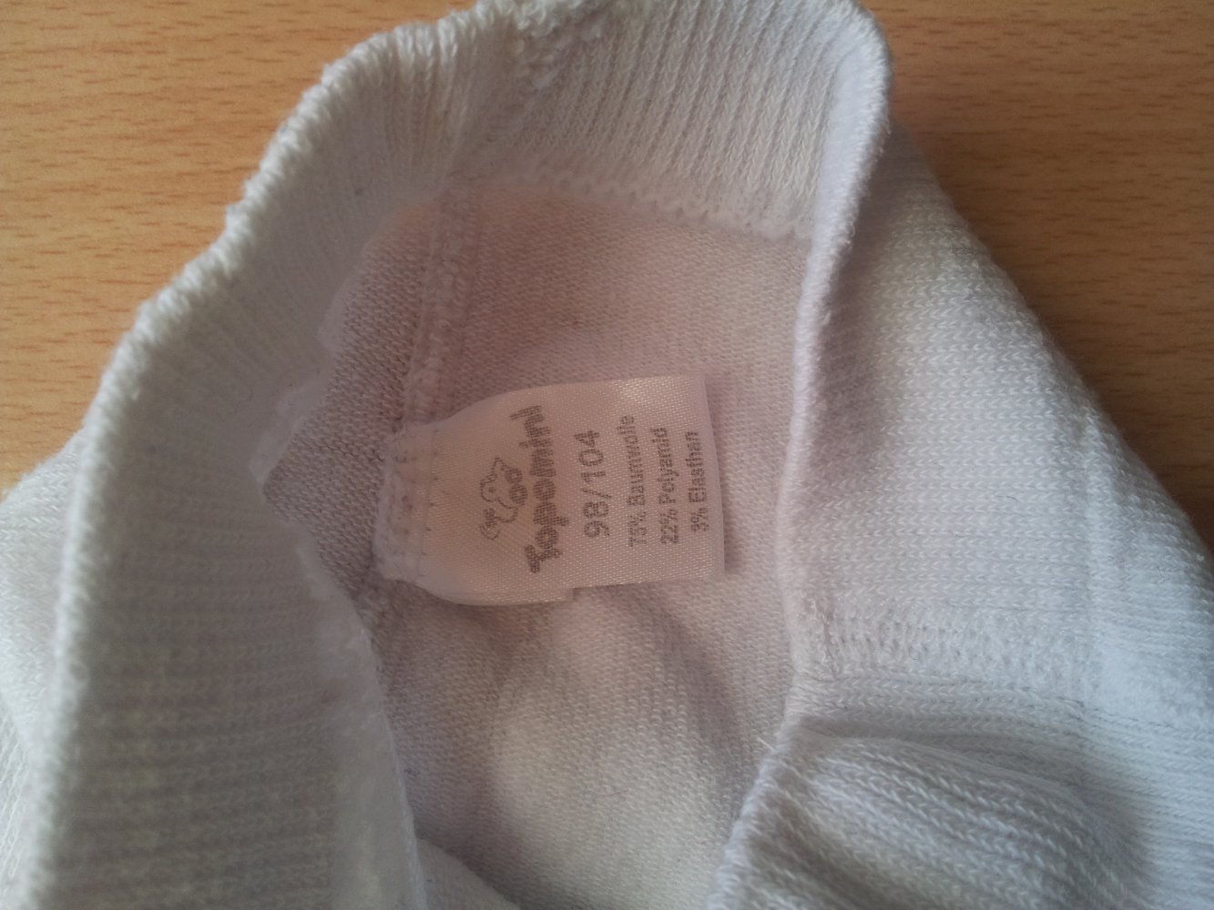  Strumpfhose weiß Gr. 98/104