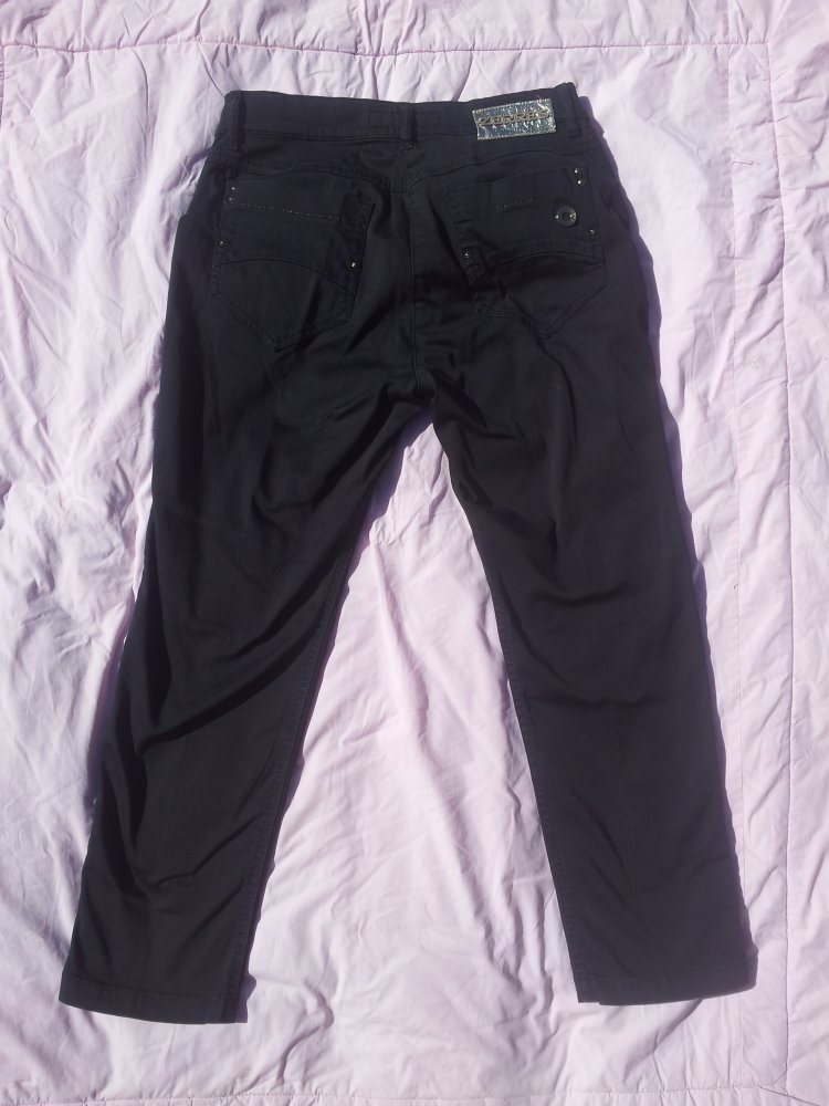 Hose 7/8 schwarz Zerres Stiefelhose Gr. 38