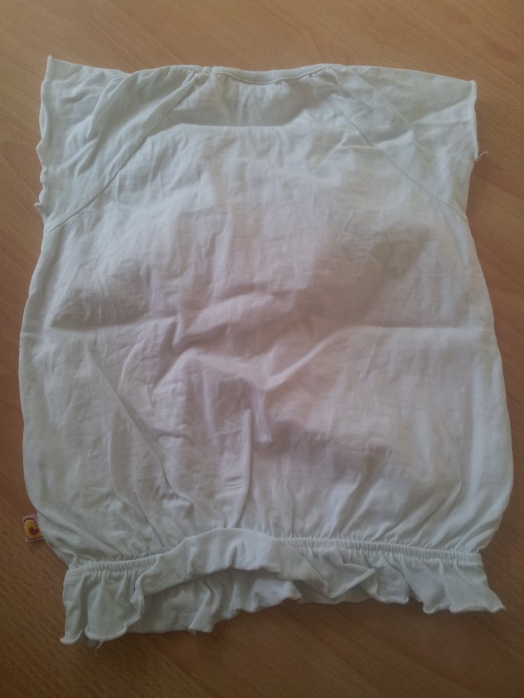 Shirt weiß rot gelb Herze Gr. 92