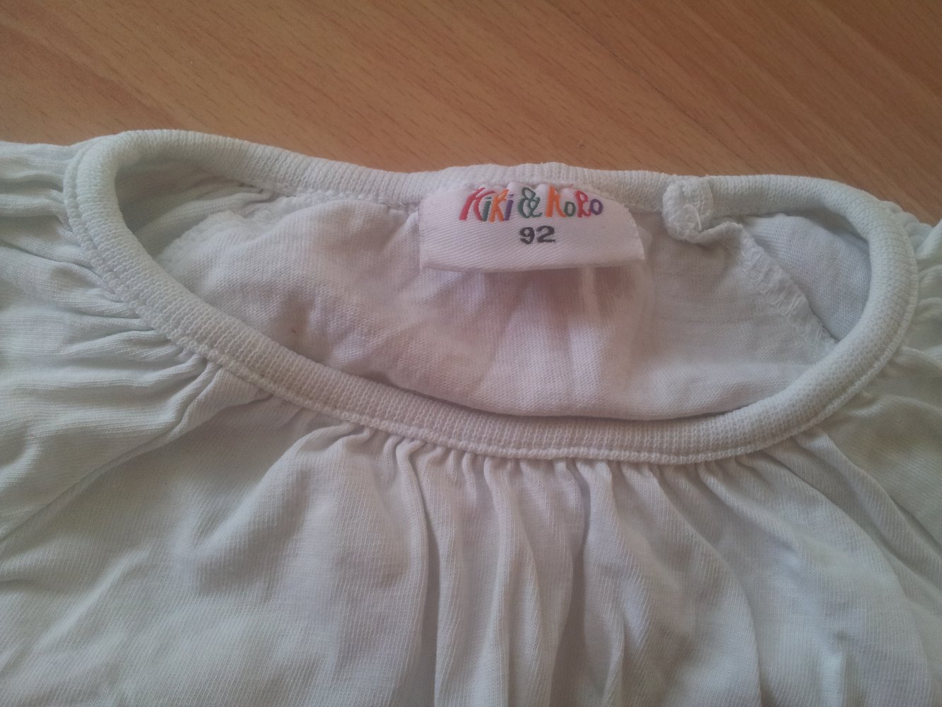 Shirt weiß rot gelb Herze Gr. 92