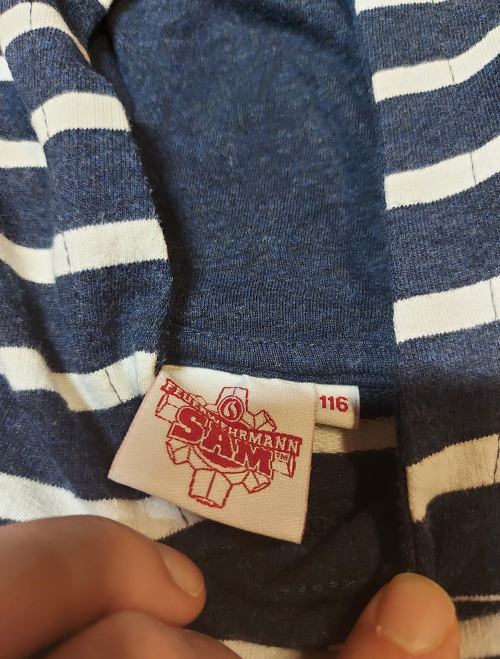 Kapuzenshirt Größe 116 Feuerwehr Mann Sam