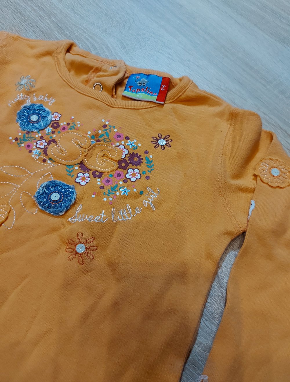 Langarmshirt Topolino Größe 86